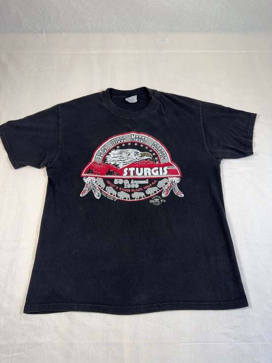 Hanes Other - Vintage 1999 Sturgis Black Hills Motor Classic T-Shirt Size Large